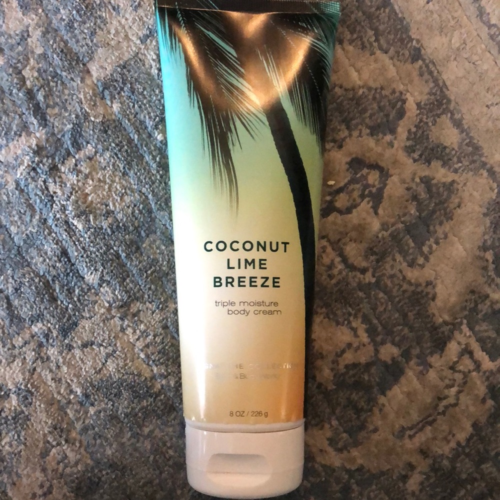 Used once B&BW coconut lime lotion